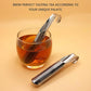 Creative Pipe rozsdamentes rozsdamentes rozsdamentes acél teafőző