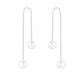 ✨Gift Choice✨-Full Rhinestone Studded Imitation Pearls Drop Tassel Earings😘