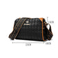 [Nejlepší dárek pro ni] Módní diamantový vzor Velkokapacitní třívrstvá crossbody taška